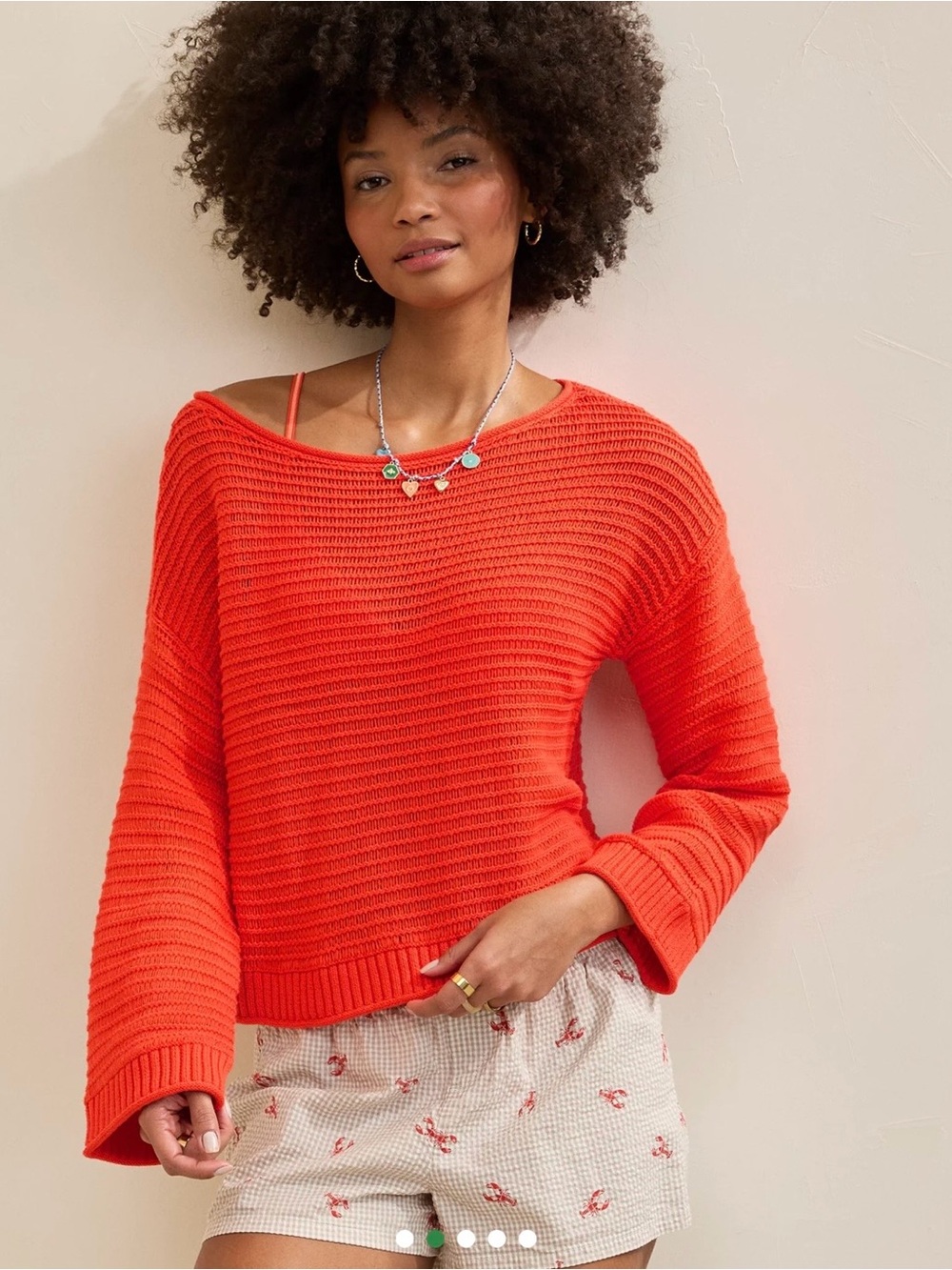NWT Aerie open knit sweater